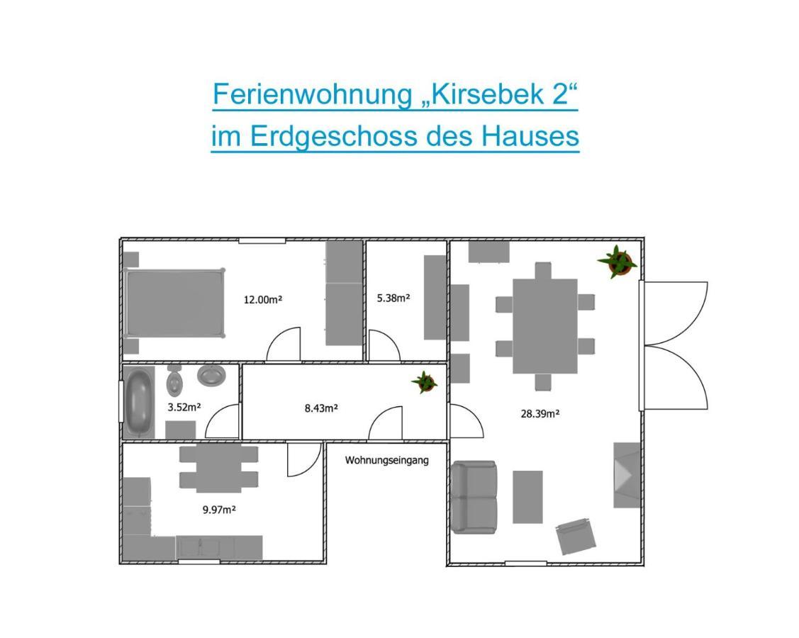 Apartments Kirsebek Kappeln Ngoại thất bức ảnh